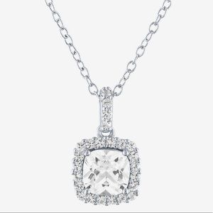 NWT Jewelry. Lovely .925 Sterling Silver and White Sapphire Diamond replicants.